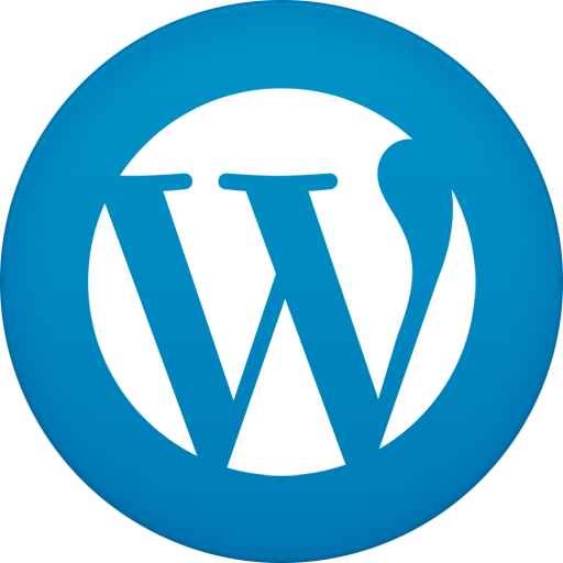 Circle, Flat, Wordpress Icon