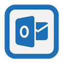Outline, Outlook, Web Icon