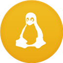 Circle, Flat, Linux Icon