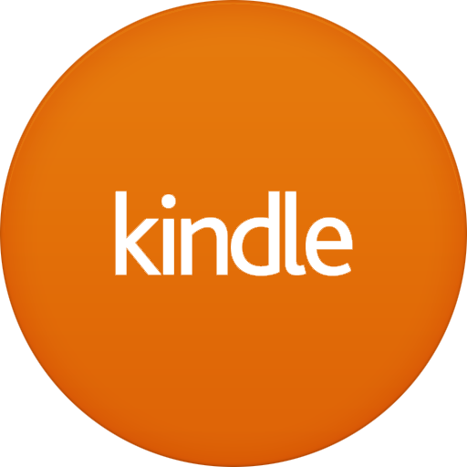 Circle, Flat, Kindle Icon