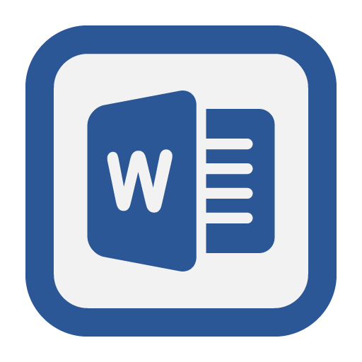 Outline, Word Icon