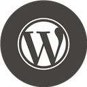 Round, Wordpress Icon