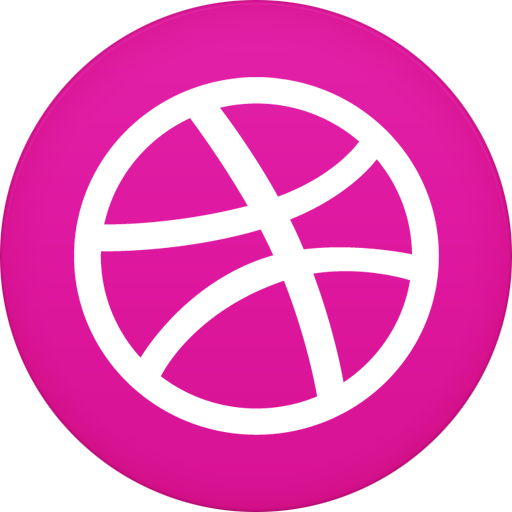Circle, Dribble, Flat Icon