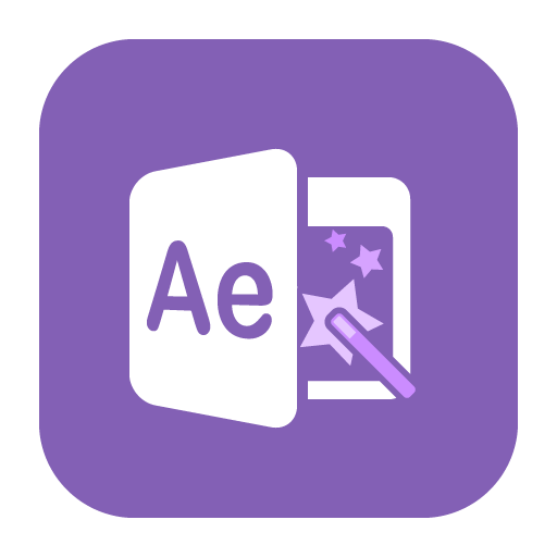 Aftereffects, Solid Icon
