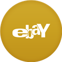 Circle, Ebay, Flat Icon