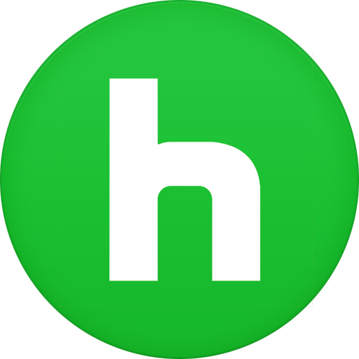 Circle, Flat, Hulu Icon