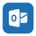 Outlook, Solid, Web Icon