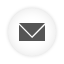 Email, Round, White Icon