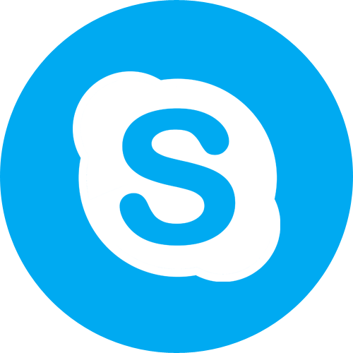 Round, Skype Icon