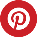 Pinterest, Round Icon