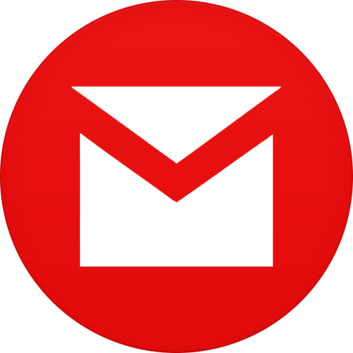 Circle, Flat, Gmail Icon