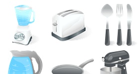 Kitchen Appliances Icons