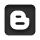 Blogger, Logo, Square Icon