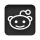 Logo, Reddit, Square Icon