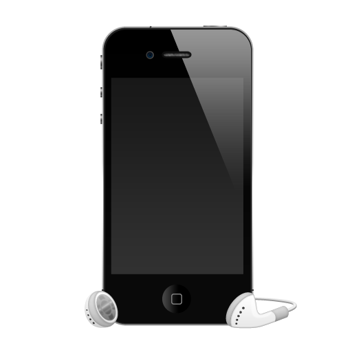 4g, Apple, Headphones, Iphone, Mobile Icon