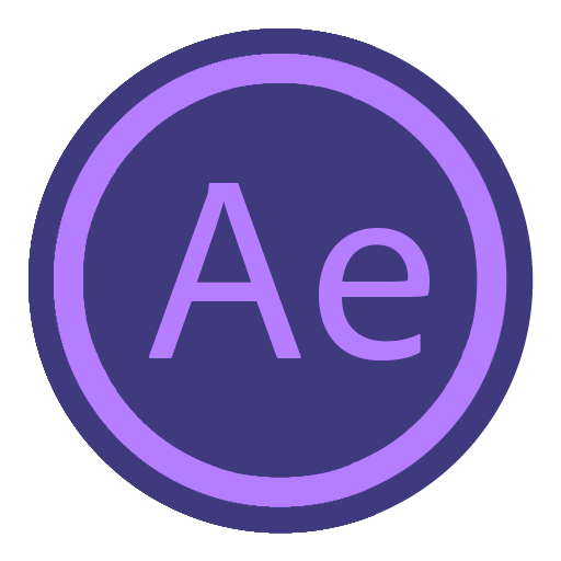 Adobe, Aftereffect Icon