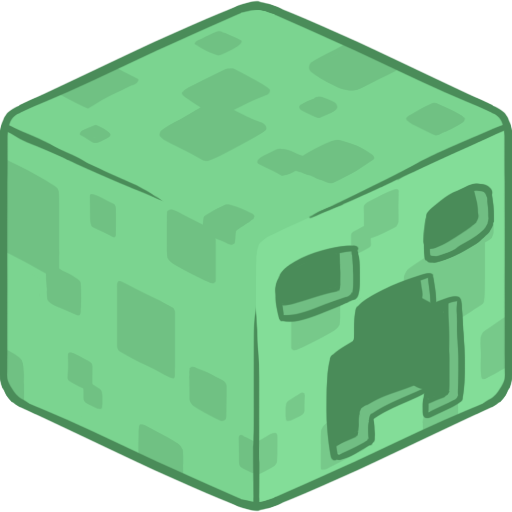 3d, Creeper, Minecraft Icon
