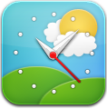 Clock, Simple, Weather Icon