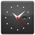 Black, Clock Icon