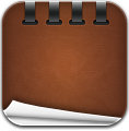 Leather, Notepad Icon