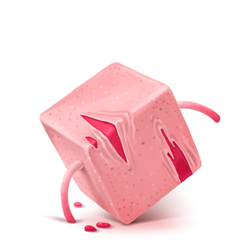Cube, Red Icon