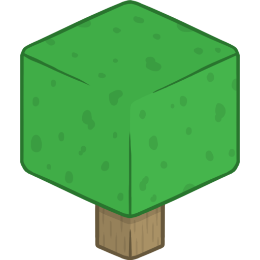 3d, Minecraft, Tree Icon