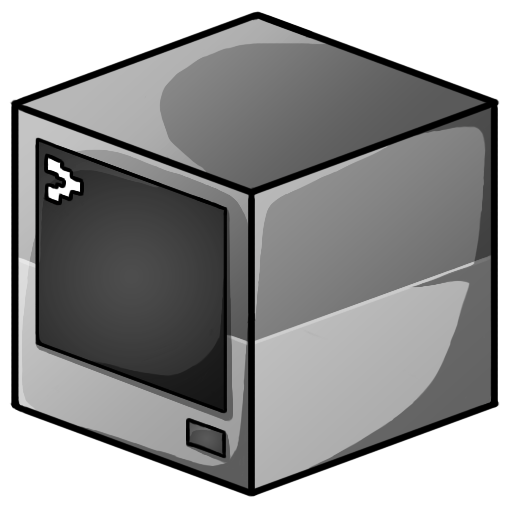 Computer, Cube Icon