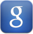 Blue, Google, Search Icon
