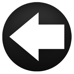 Arrow, Circle, Left Icon