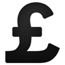 Currency, Pound Icon