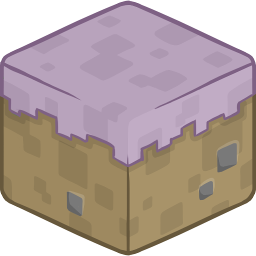 3d, Minecraft, Mycelium Icon