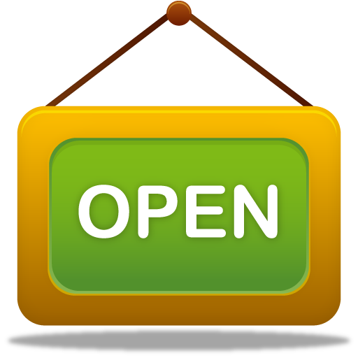 Open, Shop Icon