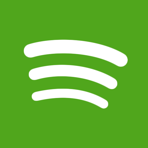 Flat, Spotify Icon