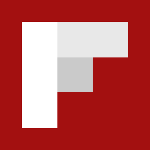 Flat, Flipboard Icon