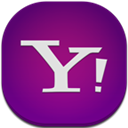 Flat, Round, Yahoo Icon