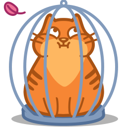 Cage, Cat Icon