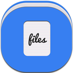 Alt, Files, Flat, Round Icon
