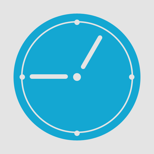Clock, Flat Icon