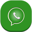 Flat, Round, Whatsapp Icon