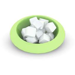 Cubes, Sugar Icon