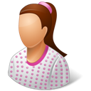 Female, Patient Icon