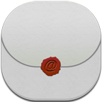 Email, Flat, Round Icon