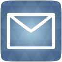 Blue, Mail Icon
