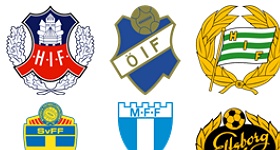 Swedish Football Clubs Icons