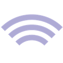 Flat, Wireless Icon
