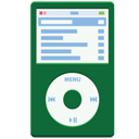 Flat, Green, Ipod Icon