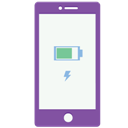 Charging, Flat, Phone Icon