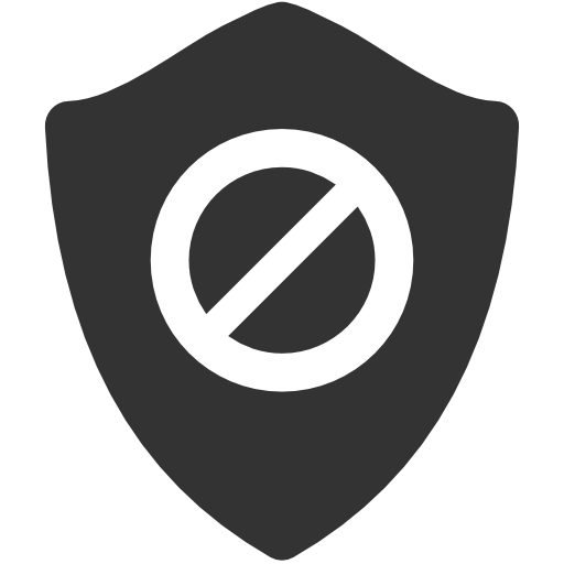 Restriction, Shield Icon