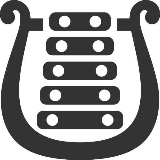 Bell, Lyre Icon