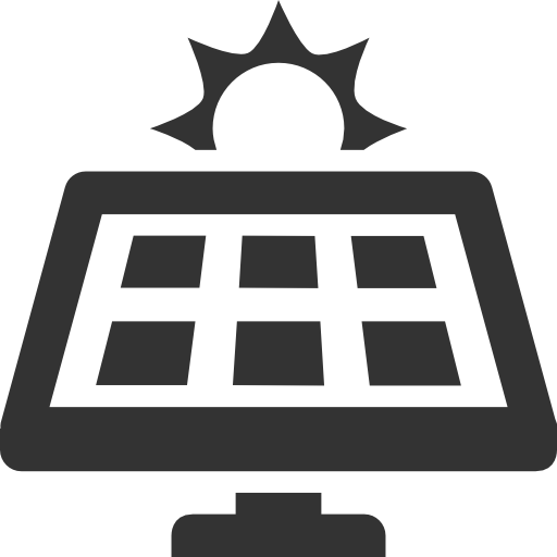 Panel, Solar Icon